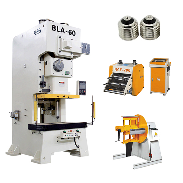 Plene Automatic LED Bulb Cover Conventus Line | Integrated Servo Feeding & Stamping