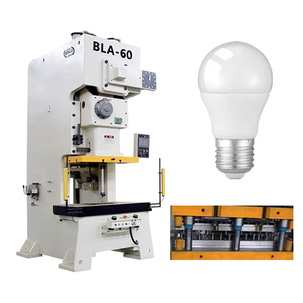 Plene Automatic LED Bulb Cover Conventus Line | Integrated Servo Feeding & Stamping