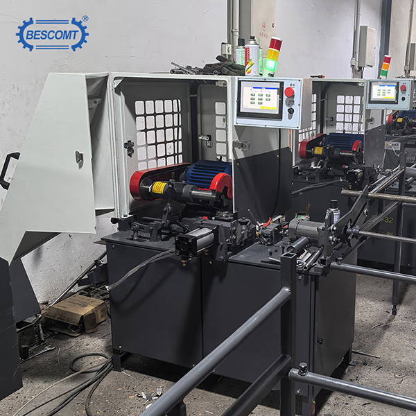 Kupferstangenschneidemaschine – Pr&auml;zisions-Hydraulikschneider f&uuml;r Kupfer- und Messingstangen mit Touchscreen-SPS-Steuerung