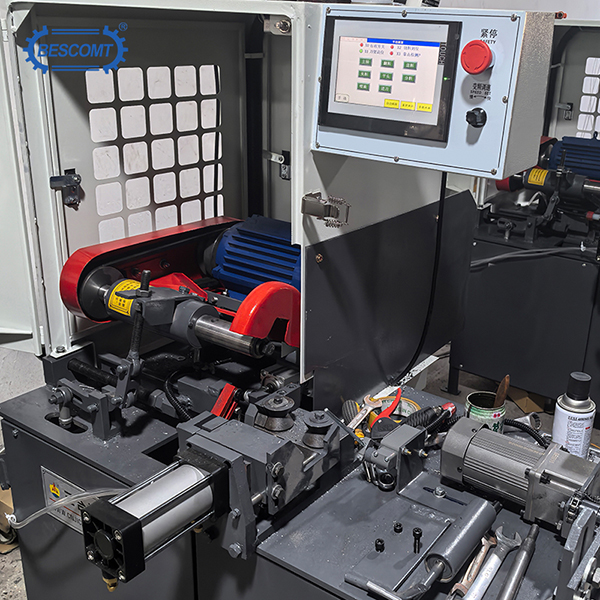 Kupferstangenschneidemaschine – Pr&auml;zisions-Hydraulikschneider f&uuml;r Kupfer- und Messingstangen mit Touchscreen-SPS-Steuerung